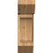 Ekena Millwork Legacy Slat Rough Sawn Bracket w/ Offset Brace, Western Red Cedar, 8"W x 18"D x 26"H BKT0806X18X26LEC06RWR - alternate 3